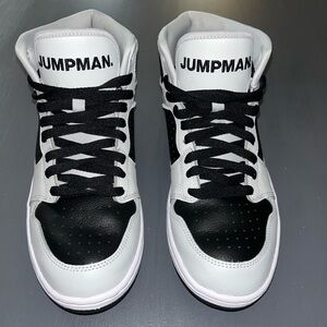 Jordan Men's Access "Photon Dust" Black/Grey Basketball Shoes AR3762-010 - 7.5